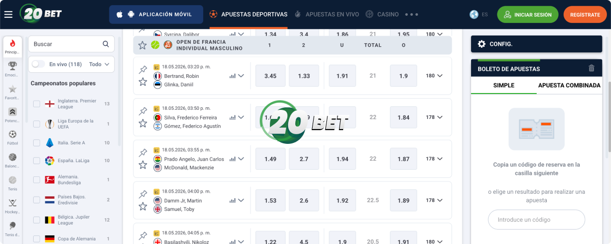 20Bet casino