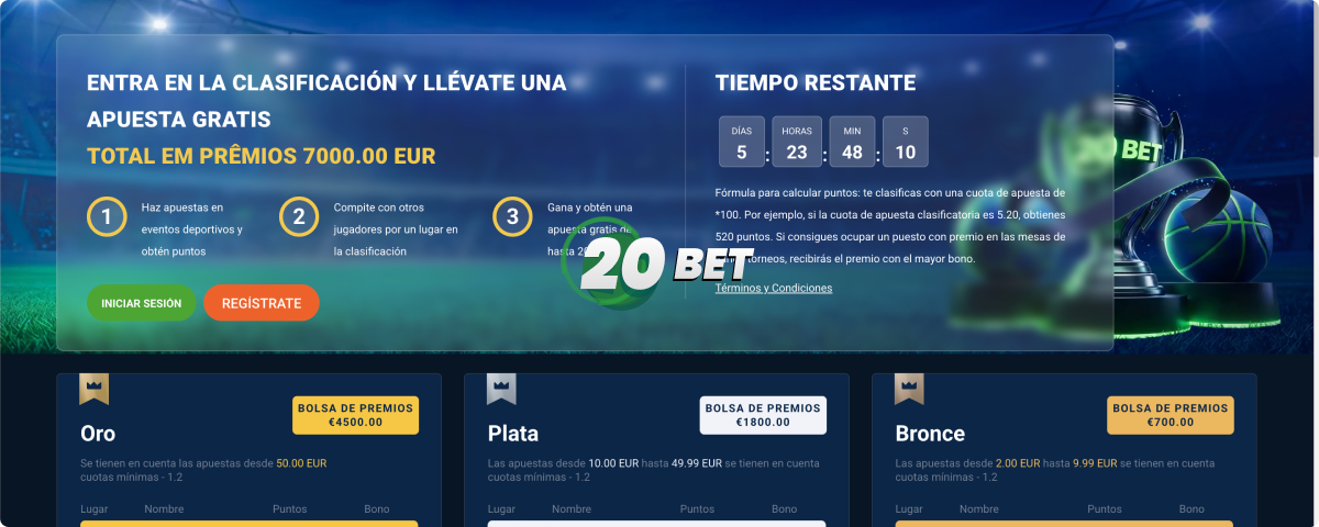 20Bet en línea
